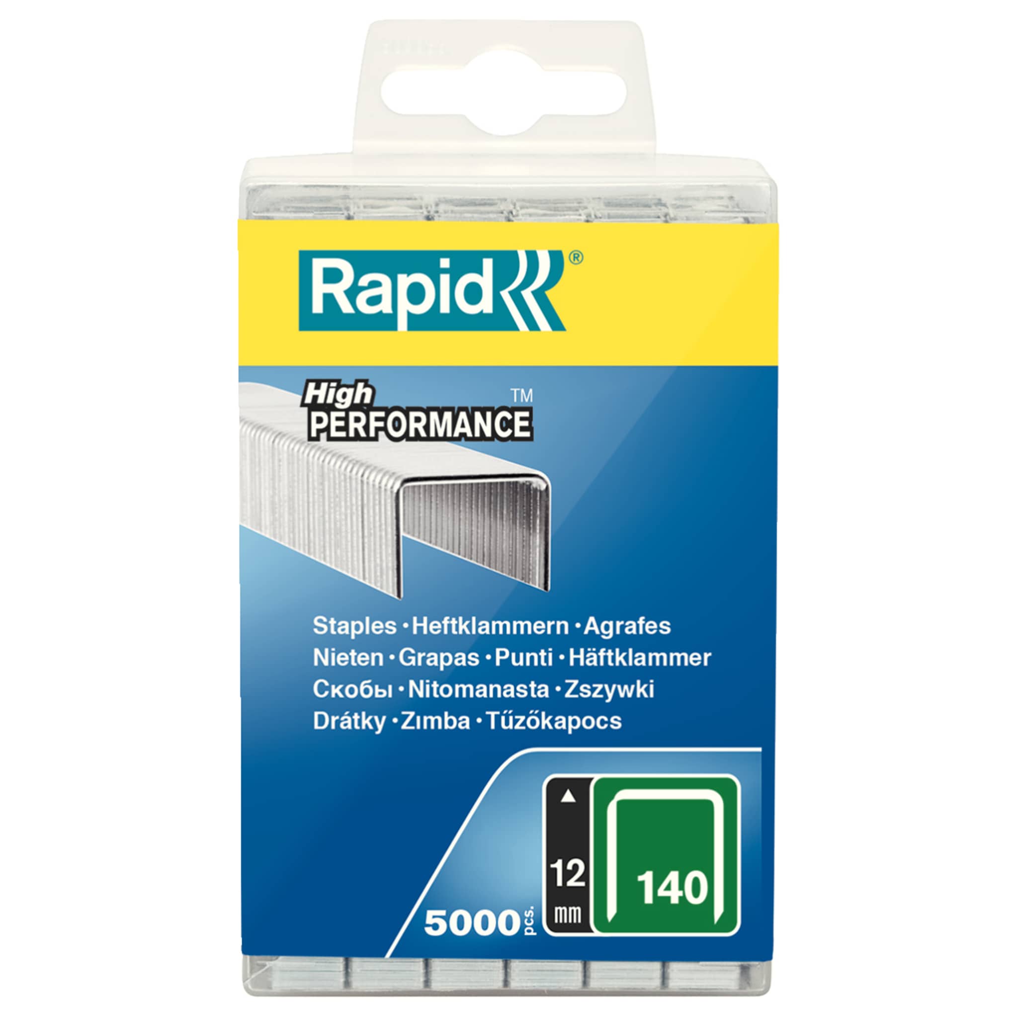 Rapid Staples 140/12 Galv *5K* Cardboard Box