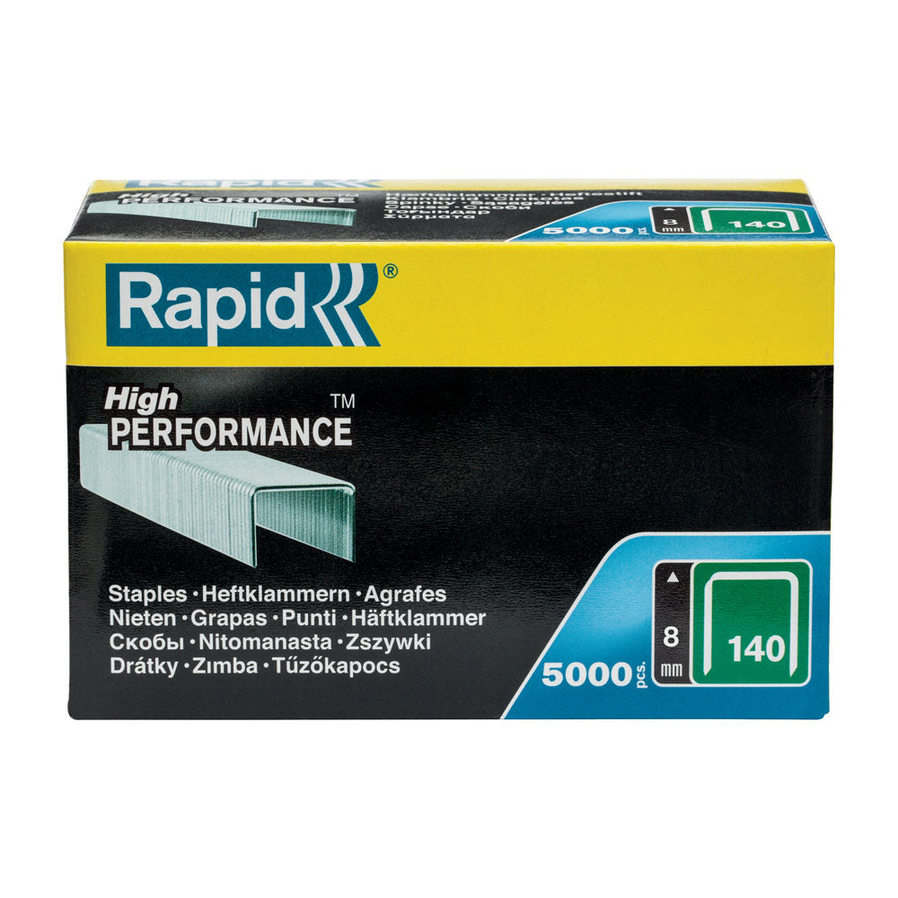 Rapid Staples 140/8 Galv *5K* Cardboard Box