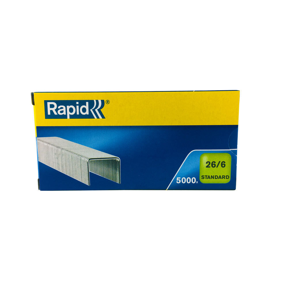 Rapid Staples 26/6 Box 5K