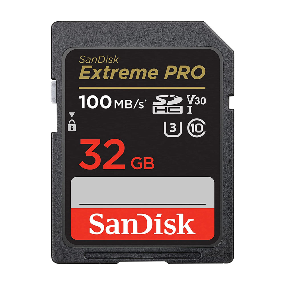 Sandisk Extreme Pro Sdhc 32Gb Up To R100Mb/S W90Mb/S Sd Card Uhs-I V30