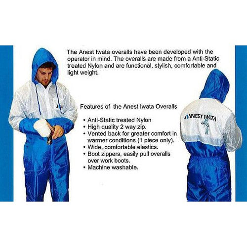 Iwata Spraysuit Nylon 1Pc With Hood Large