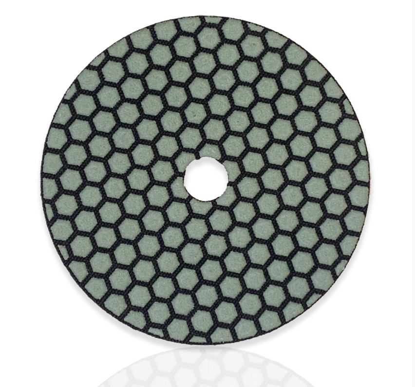 Tusk Dry Polishing Pads (Honeycomb) - 100Mm 200#