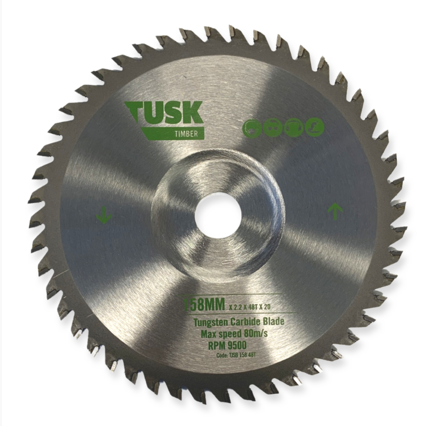 Tusk Jamb Saw Blades - 158 X 36T X 20