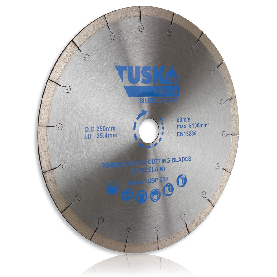 Tusk Porcelain Pro Cutting Blades - 350 X 2.6/2.0 X 10 X 25.4