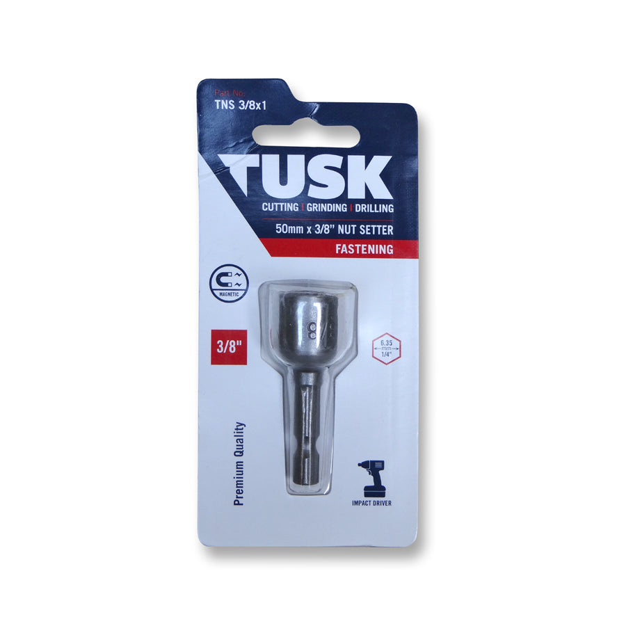 Tusk Nutsetter 3/8Inch X 50Mm Magnetic X1 Pc