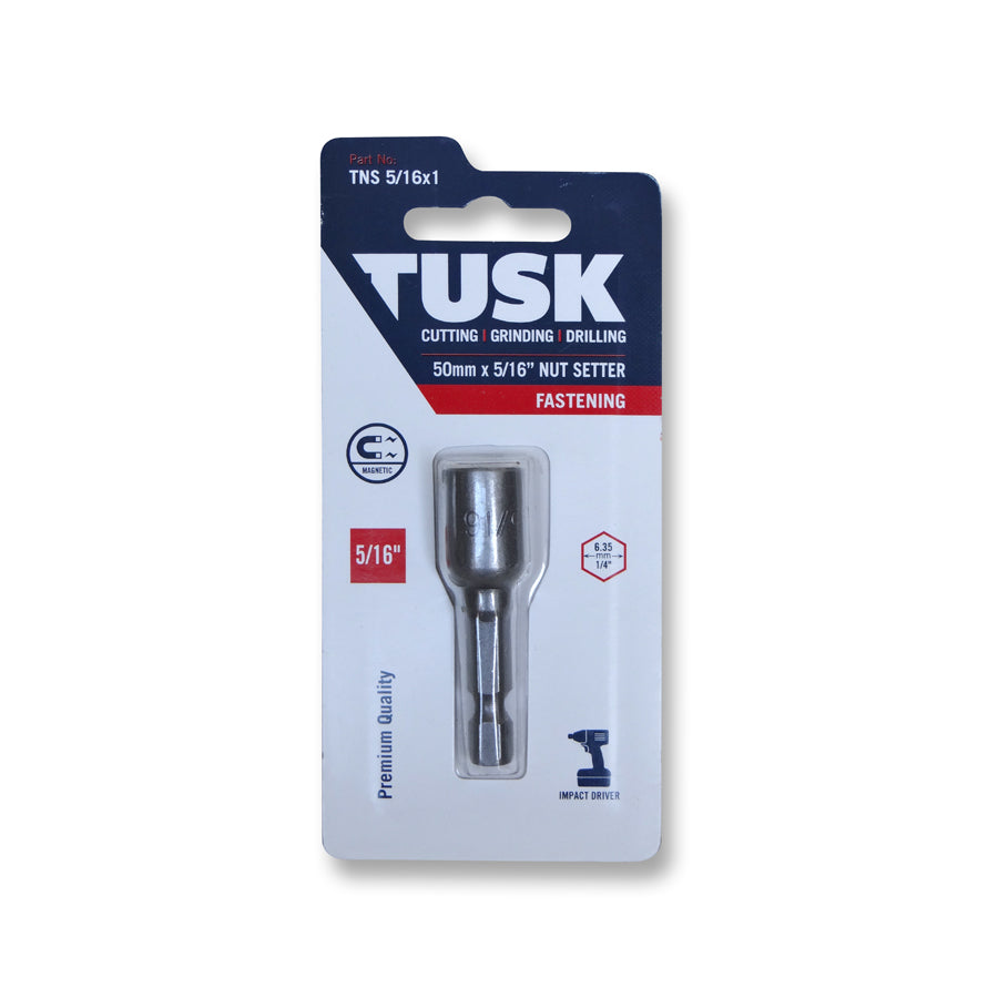 Tusk Nutsetter 5/16Inch X 50Mm Magnetic X 1Pc