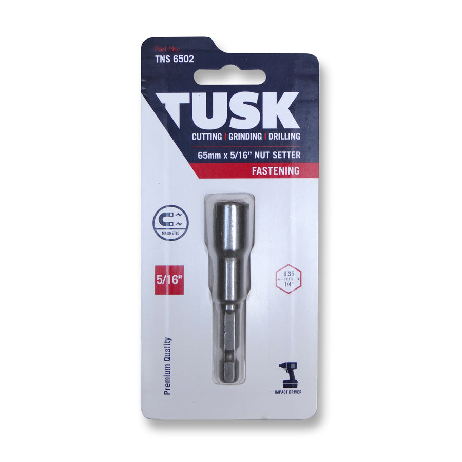 Tusk Nutsetters 5/16Inch X 65Mm Magnetic X 1Pc