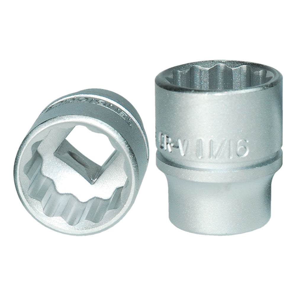Teng 3/8In Dr. Socket 11/16In 12Pt