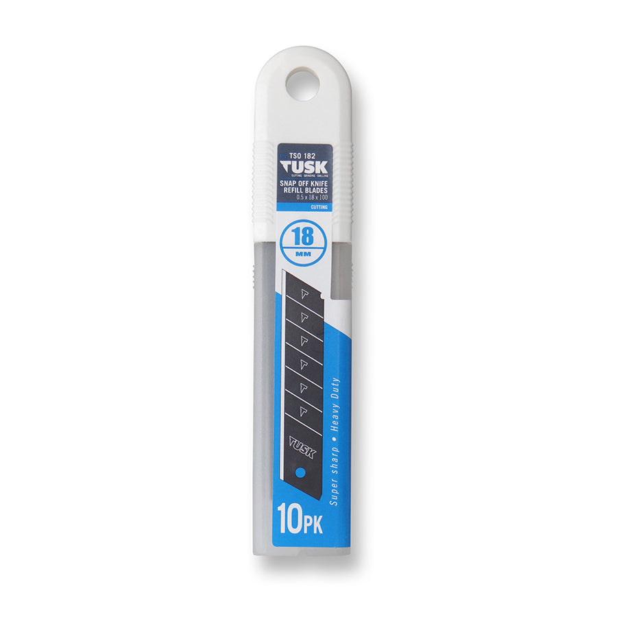 Tusk 18Mm Snap Off Blade 10Pc Pack