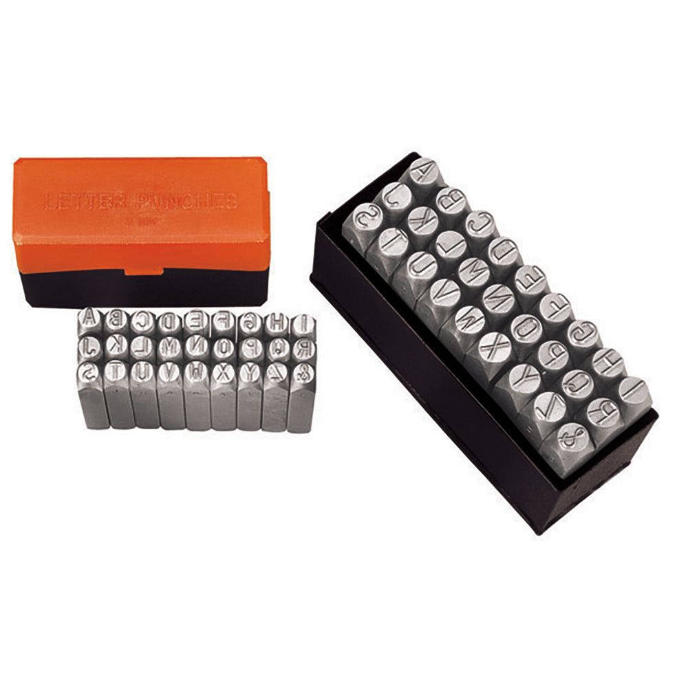 Groz Letter Punch Set, 8mm