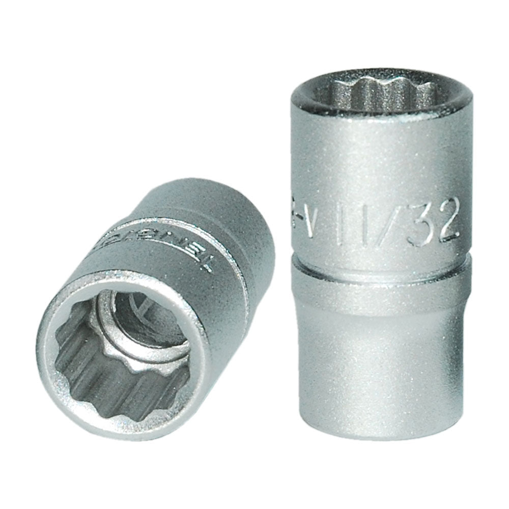 Teng 1/4In Dr. Socket 11/32In 12Pt
