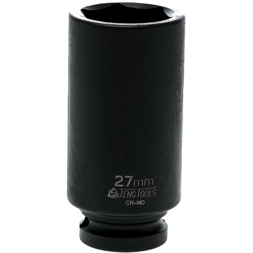 Teng 1/2In Dr. Deep Impact Socket 27Mm Din