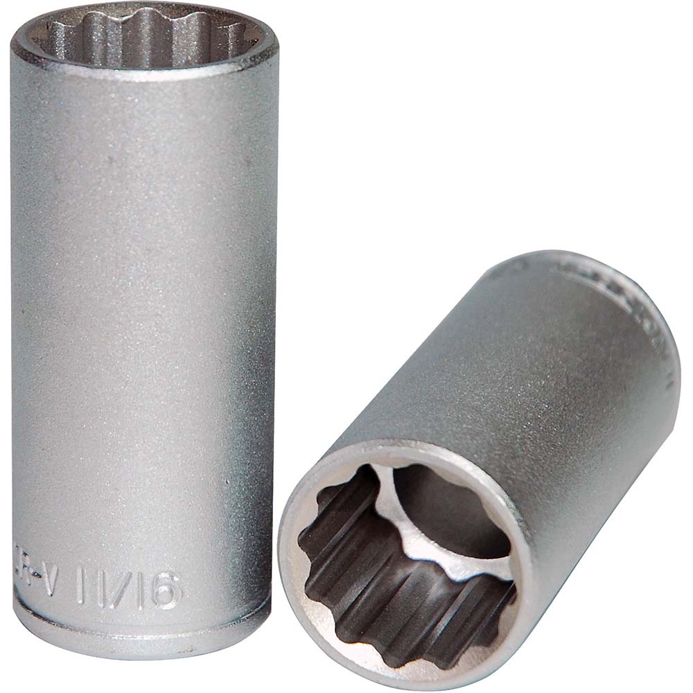 Teng 3/8In Dr. Deep Socket 11/16In 12Pt