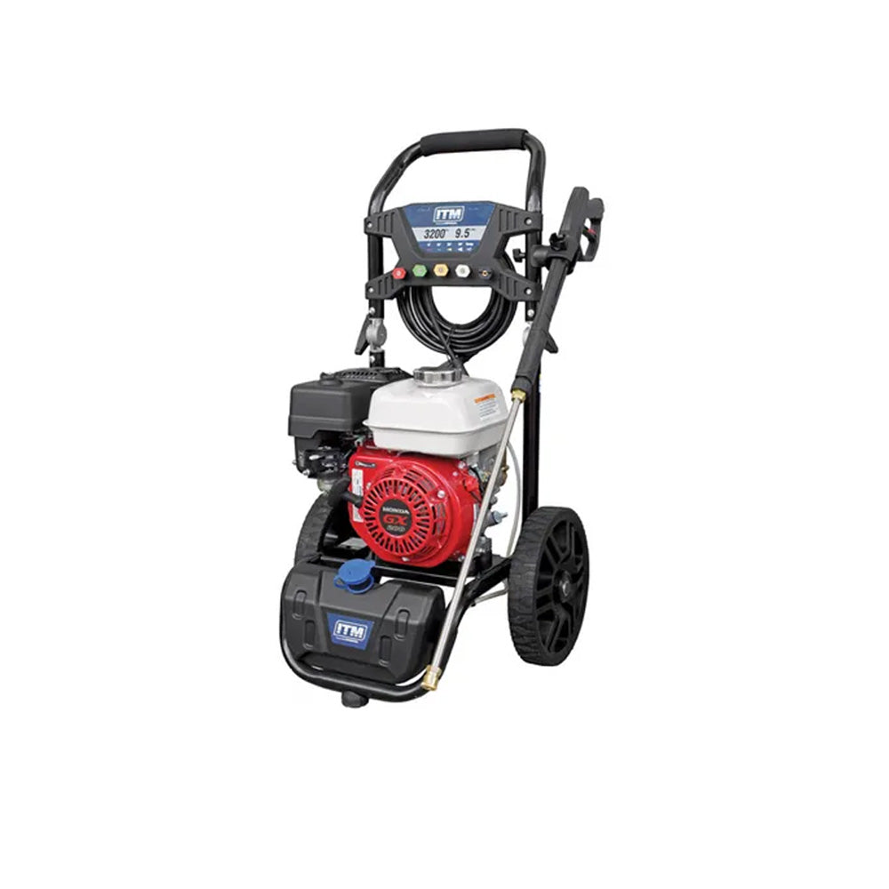ITM Petrol Pressure Washer GX200 Honda Eng 3200PSI 9.5L/Min