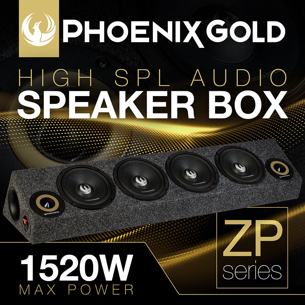 Phoenix Gold Speakers And Box 1520W Max High Spl Audio