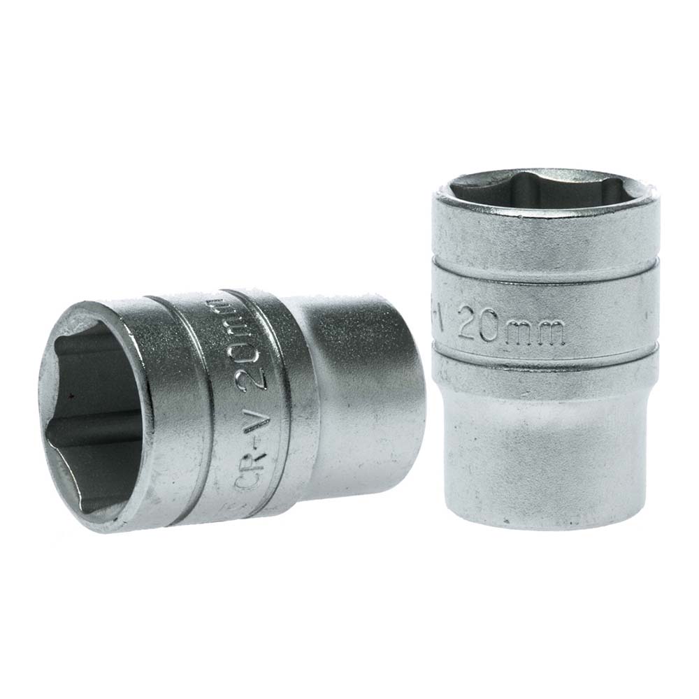 Teng 1/2In Dr. Socket 20Mm 6Pnt