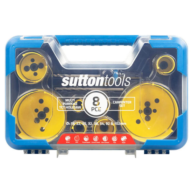 Sutton Multipurpose Tct Holesaw Carpenter Set