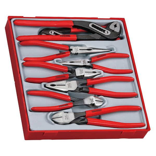 Teng 8Pc Mb Vinyl Grip Plier Set - Ttd-Tray