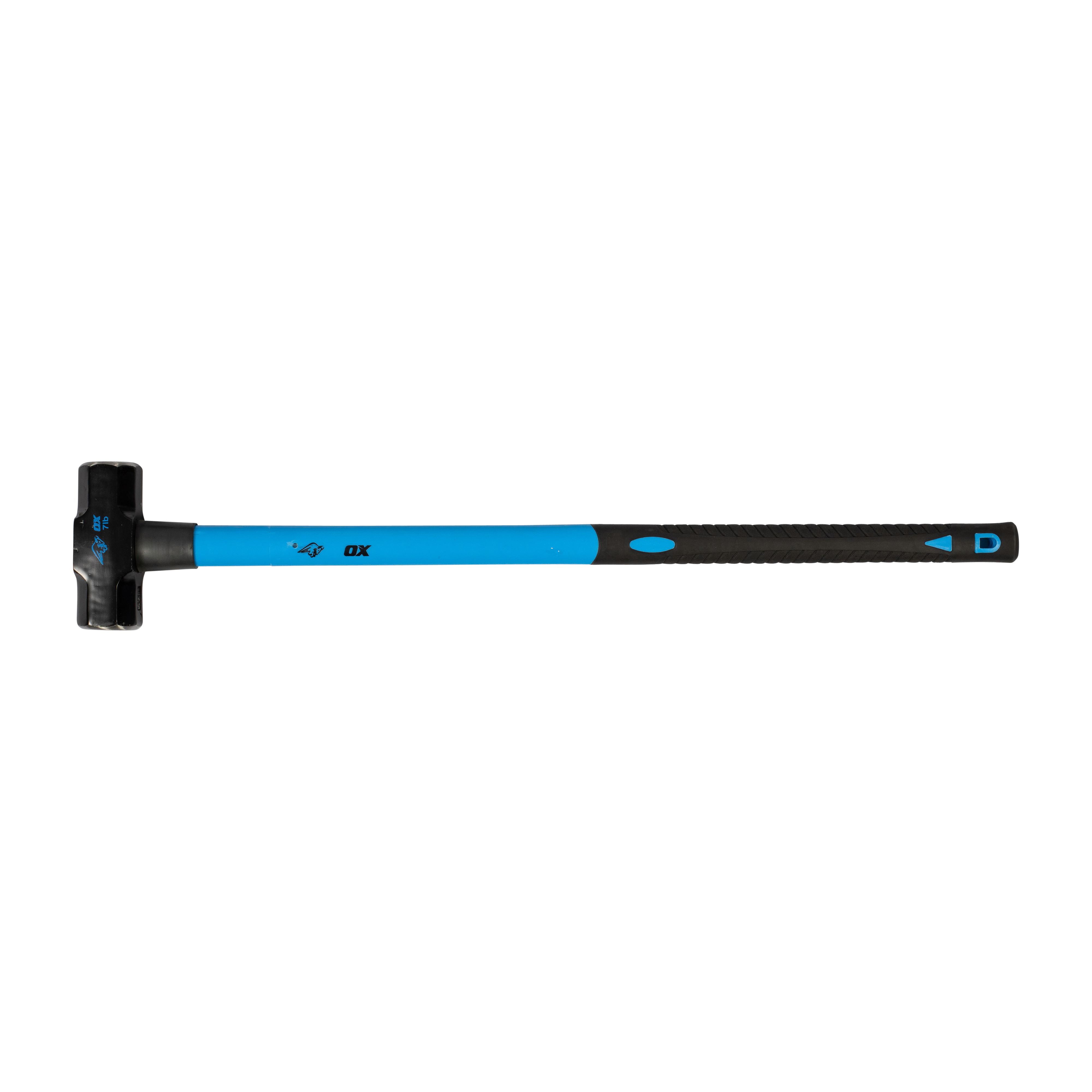 OX Trade Sledge Hammer, Fibreglass Handle - 7lb / 3.2kgs