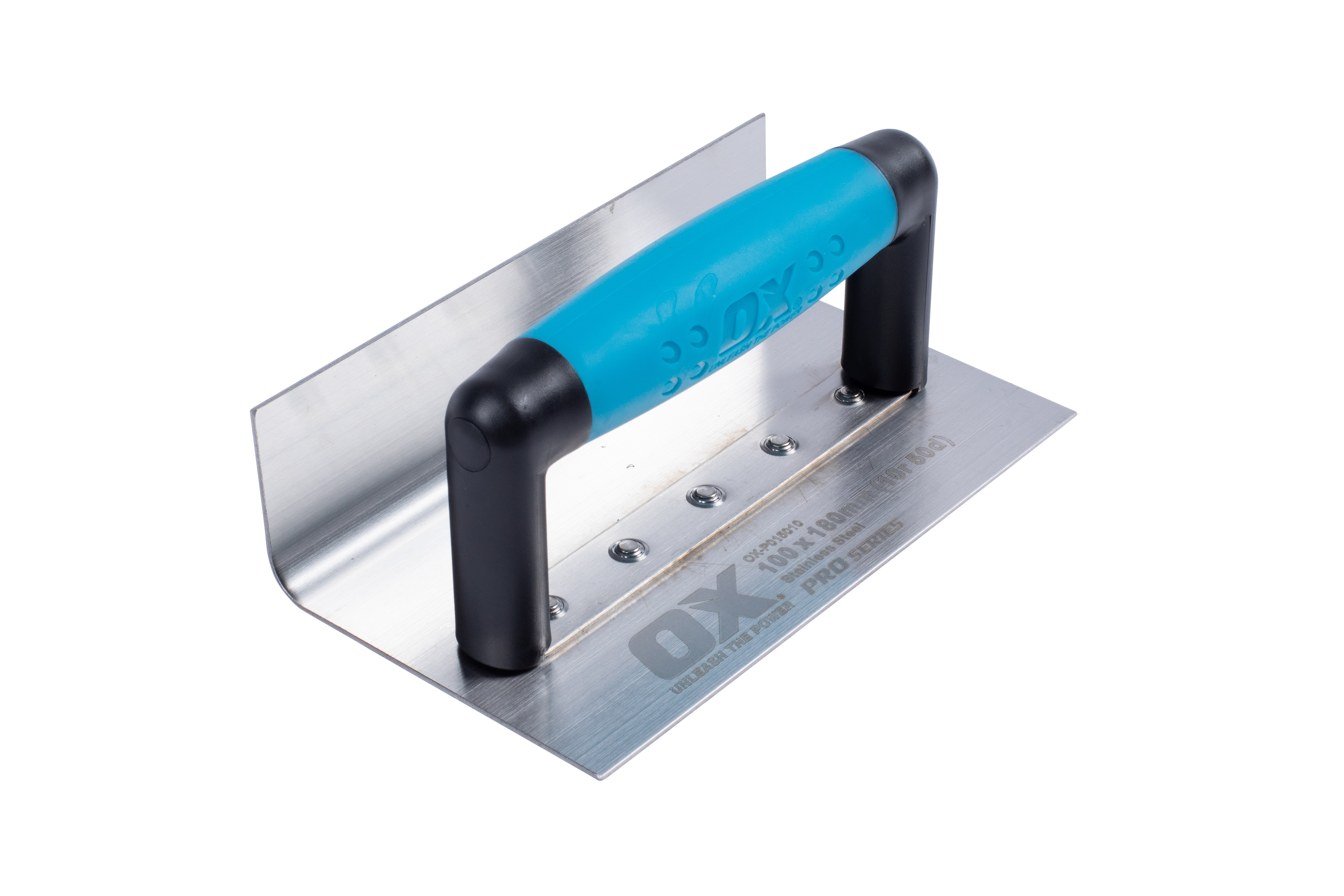 OX Pro 100 x 180mm (10r 50d) S/S Coving Trowel