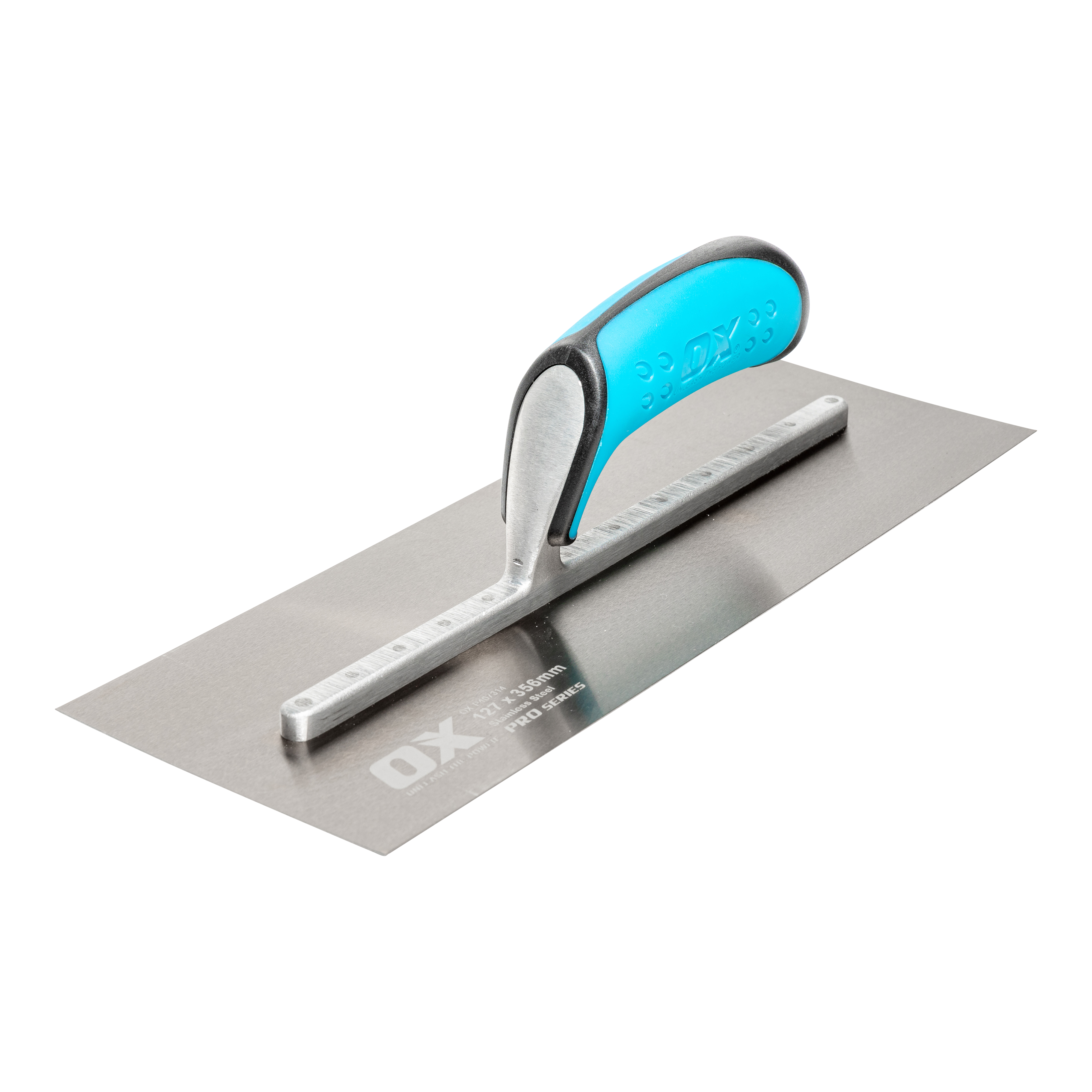 OX Pro Golden Steel Finishing Trowel - 127mm x 356mm