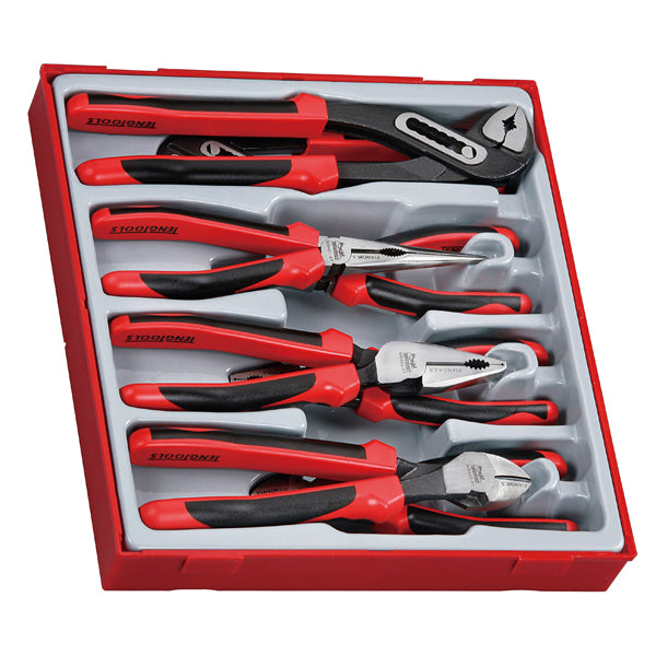 Teng 8Pc Mb Tpr Grip Plier Set - Ttd-Tray