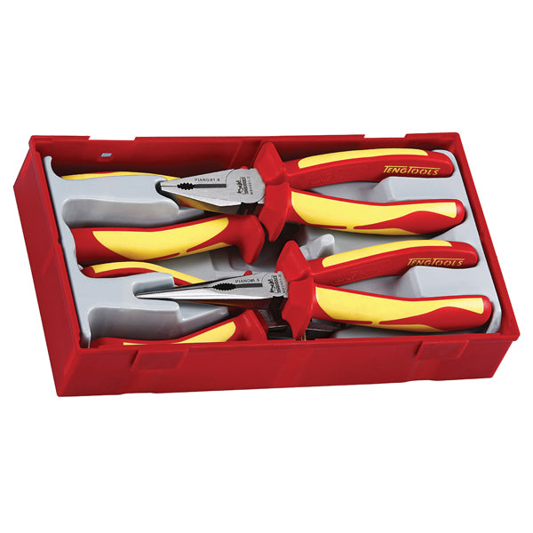 Teng 4Pc Mb 1000V Vde Plier Set - Tc-Tray