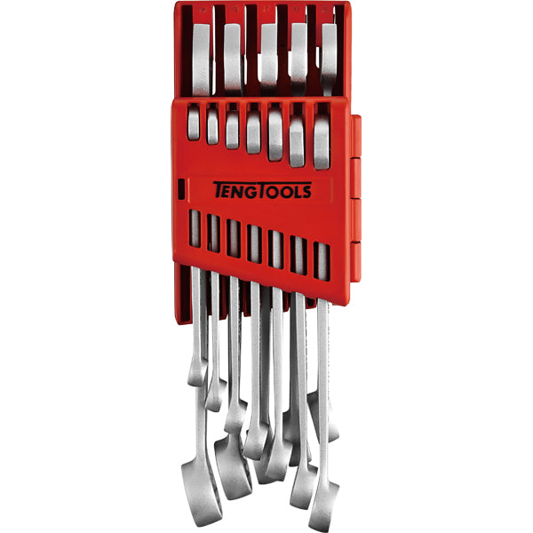Teng 12Pc Antislip Comb Span Set W/Mag Case 8-19Mm
