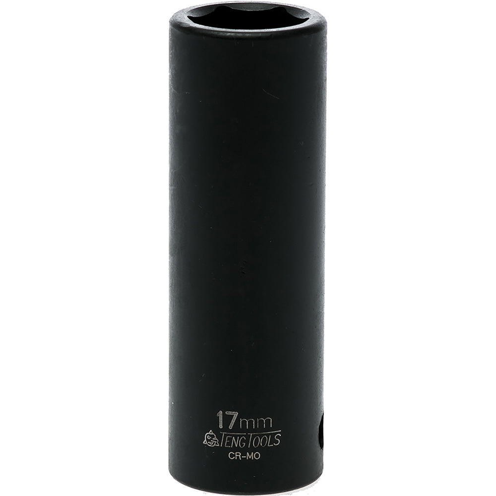 Teng 1/2In Dr. Deep Impact Socket 17Mm Ansi