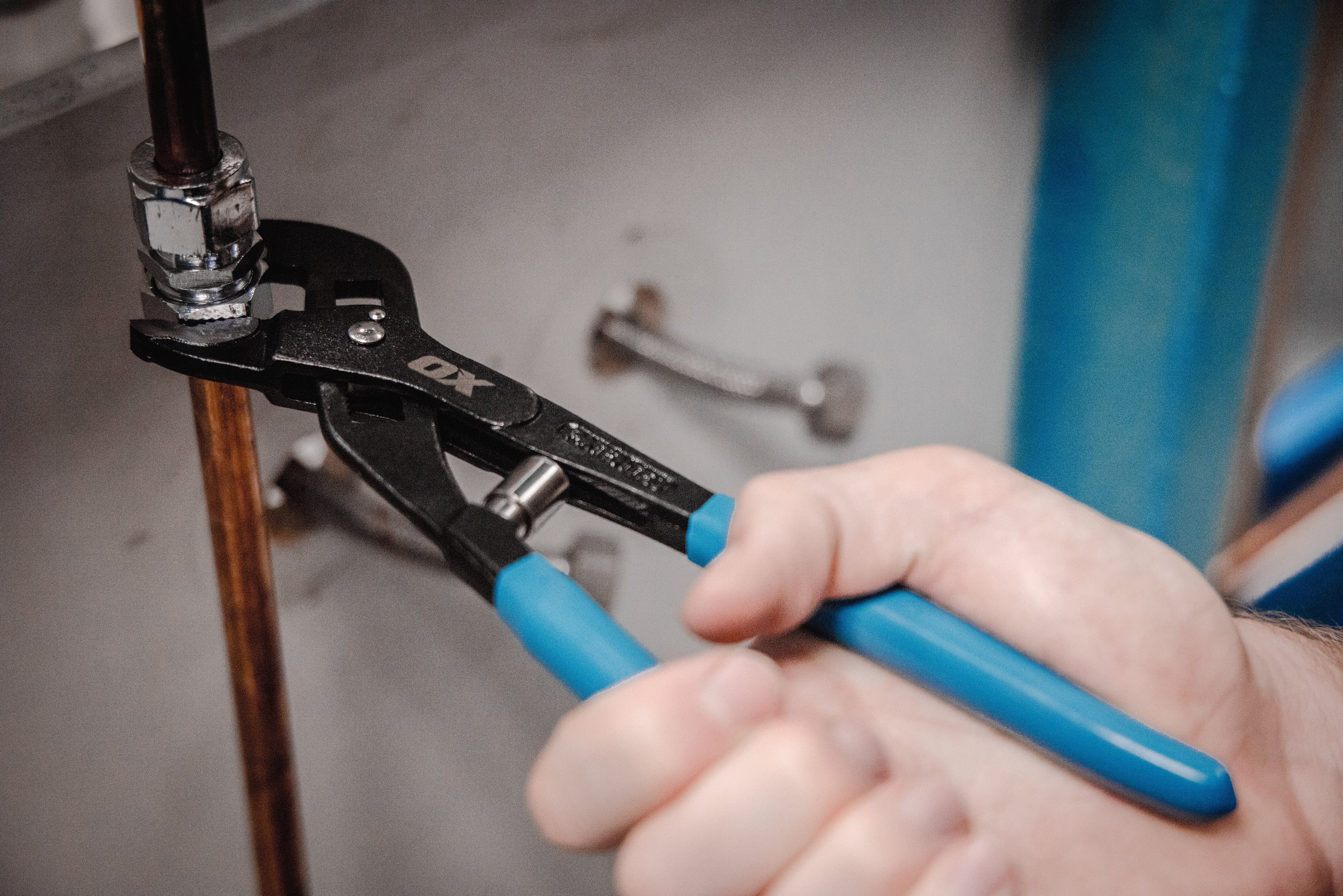 OX Pro Automatic Waterpump Pliers - 10"