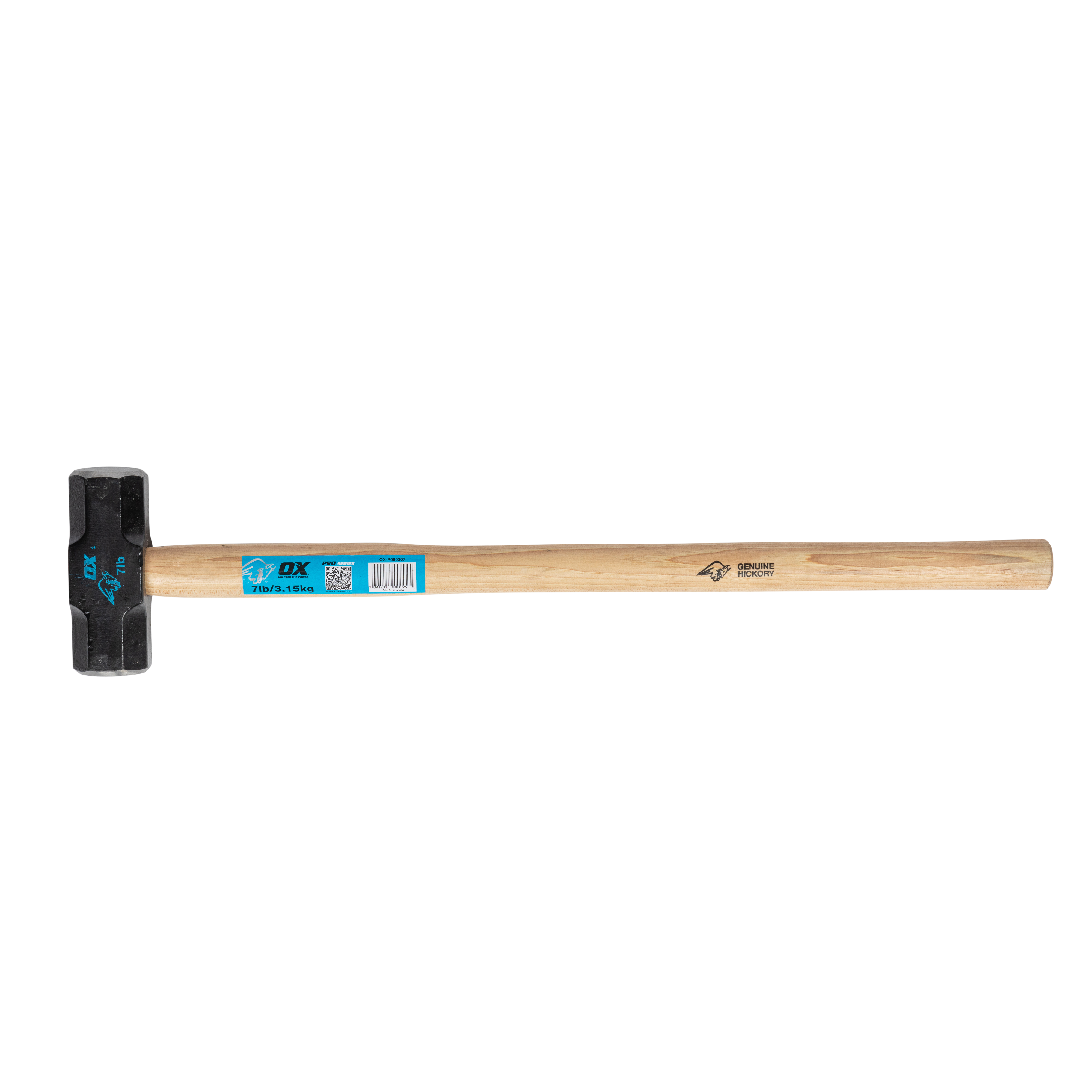 OX Pro Sledge Hammer, Hickory Handle - 7lb / 3.2kgs