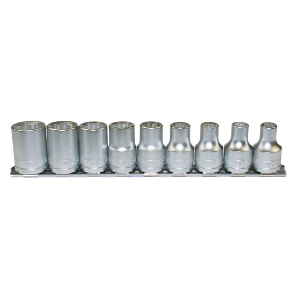 Teng 9Pc 1/2In Dr. Tx-E Socket Set - E10-E24