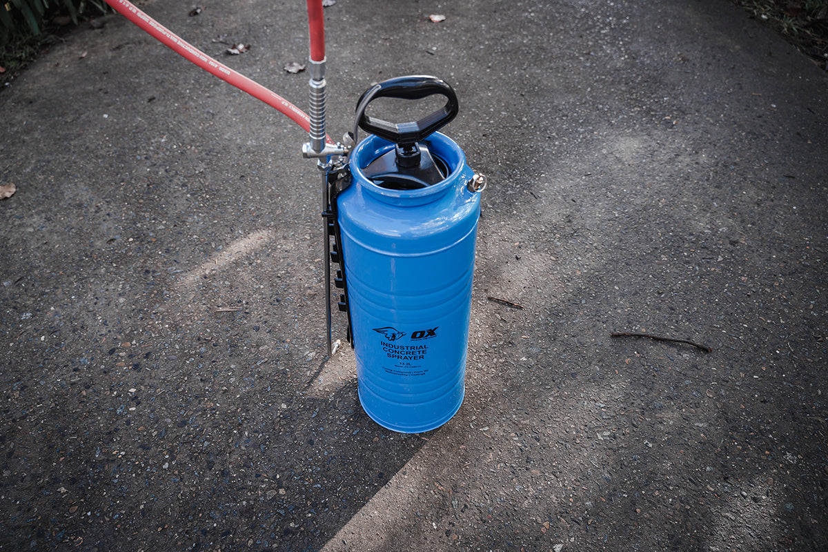 OX Stainless Steel Concrete Sprayer - 13.2L