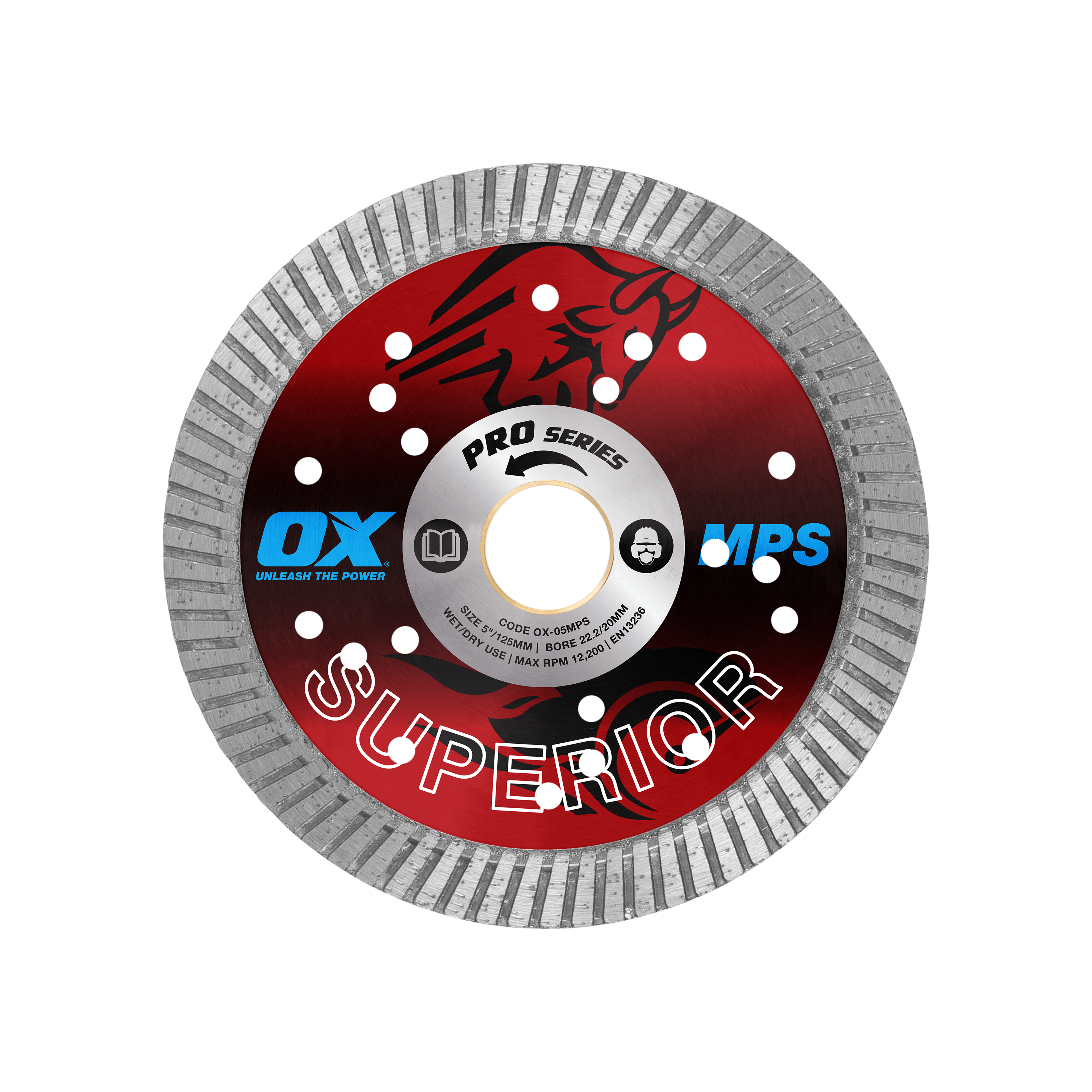 OX Pro Superior Turbo Blade 125mm - Multi-Purpose