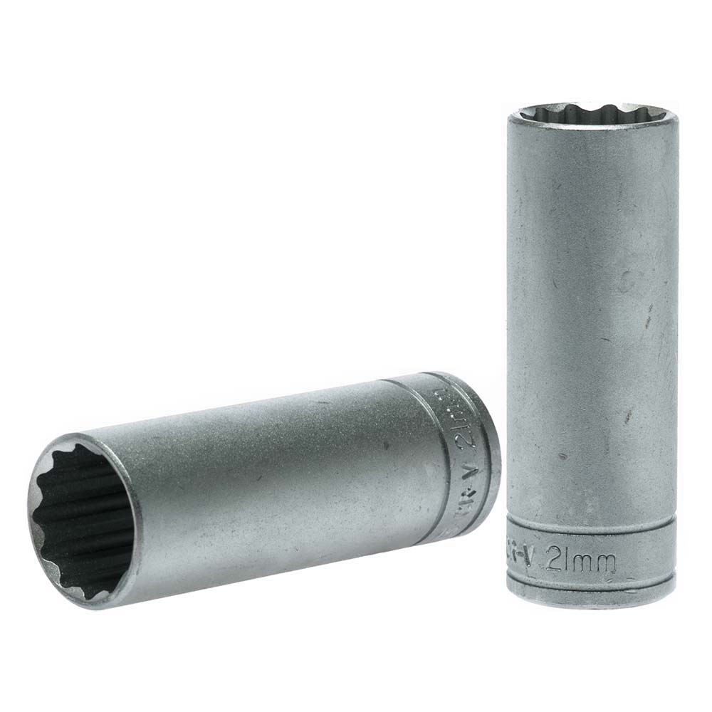 Teng 1/2In Dr. Deep Socket 21Mm 12Pnt