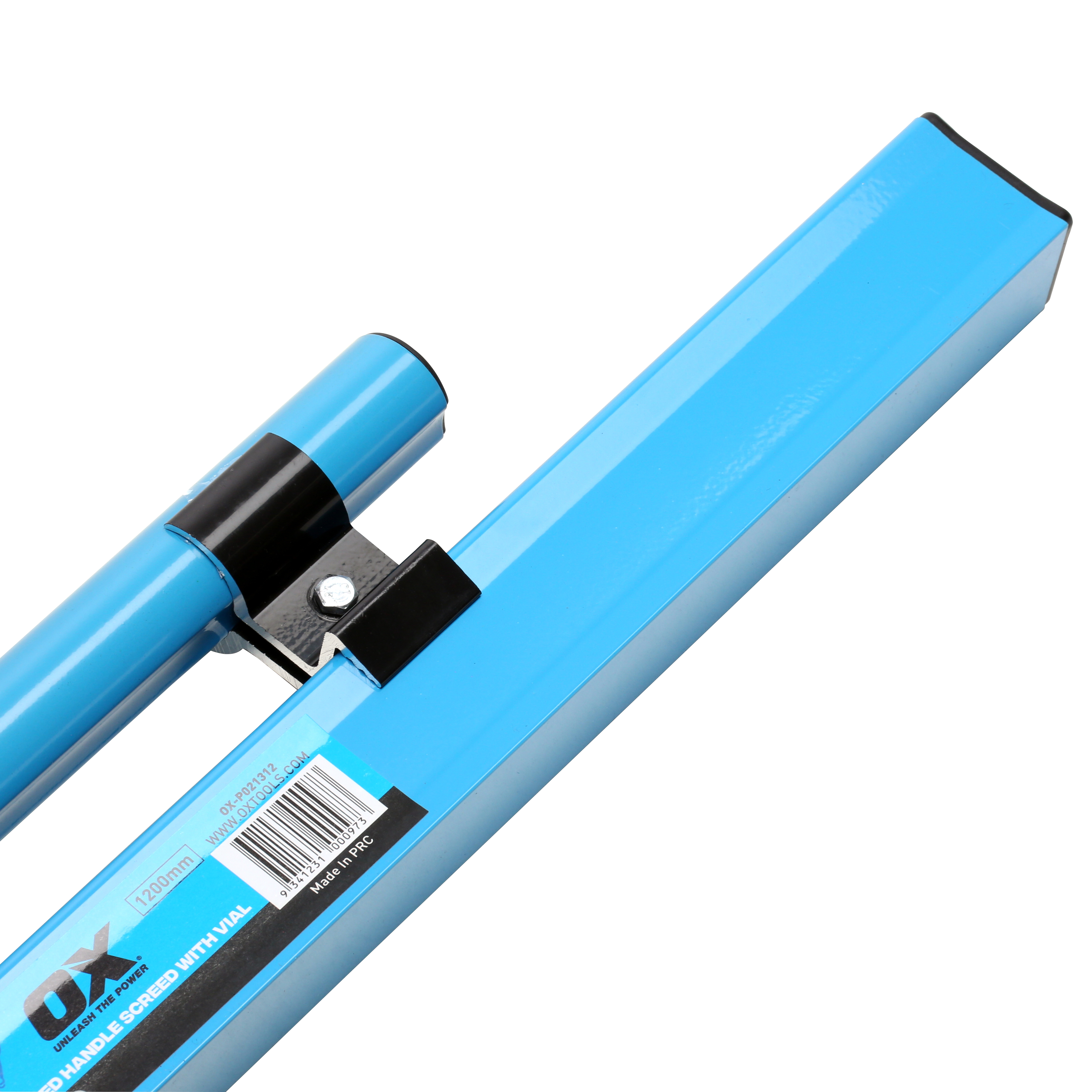 Pro Clamped Handle Concrete Screed - With Vial | 48" / 1200mm