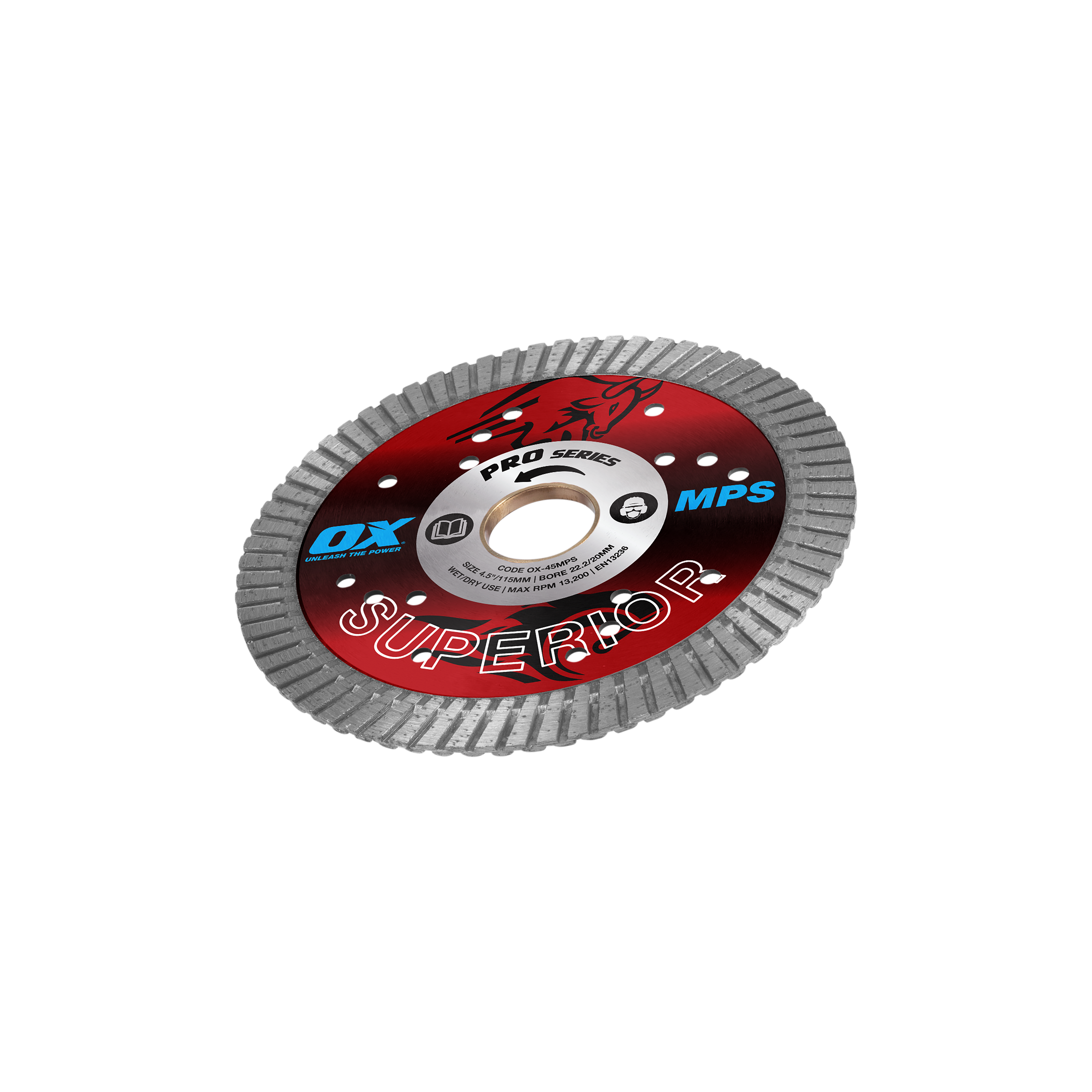 OX Pro MPS 4.5" Turbo Diamond Blade