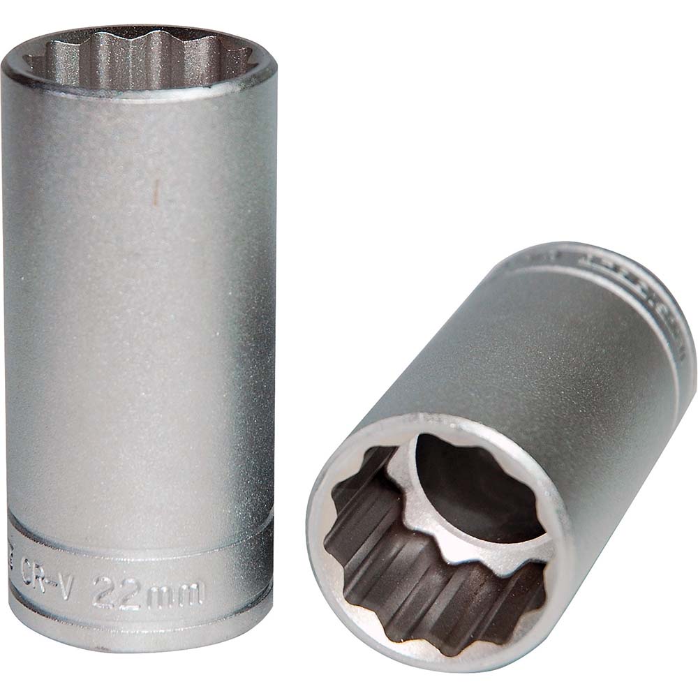 Teng 3/8In Dr. Deep Socket 22Mm 12Pt