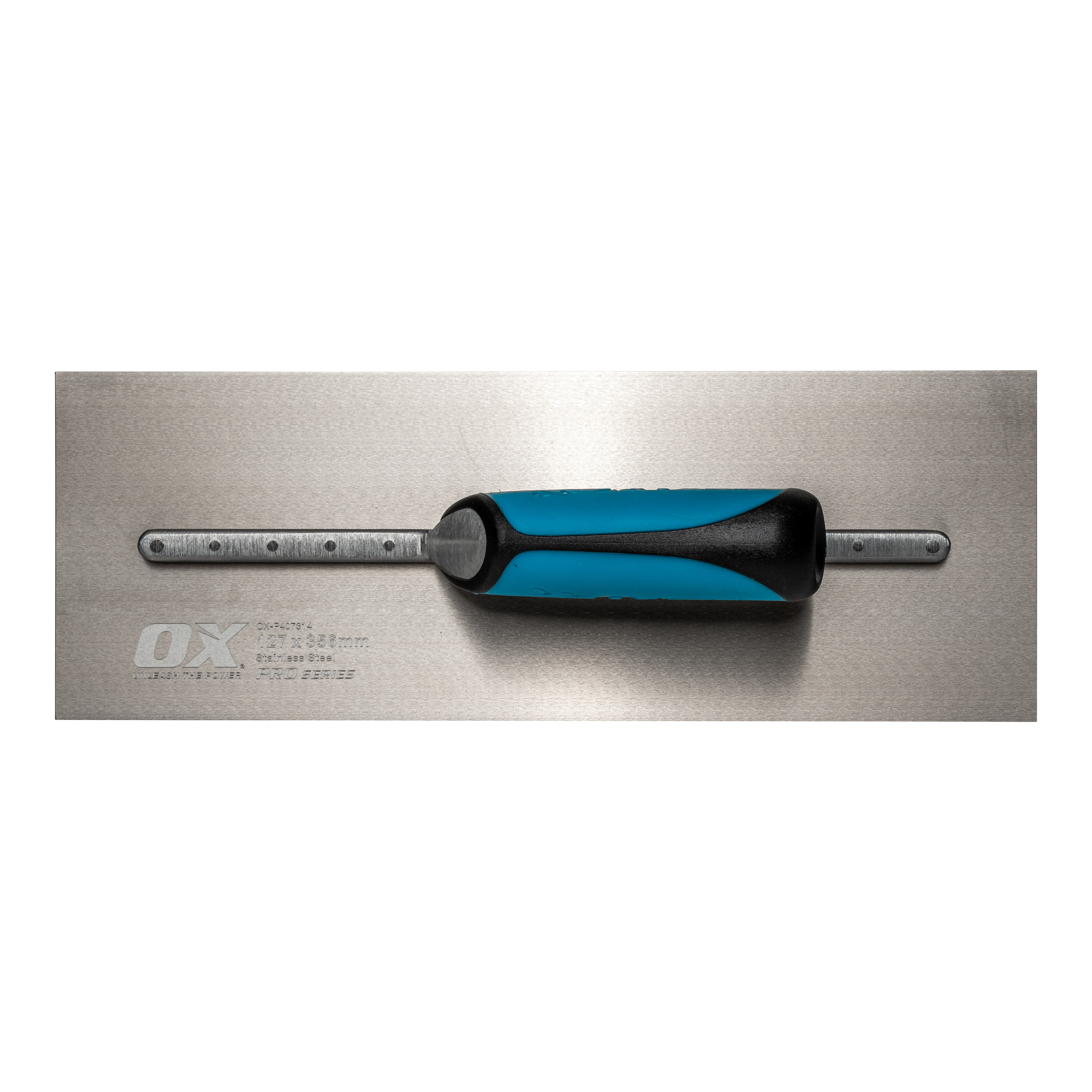 OX Pro Golden Steel Finishing Trowel - 127mm x 356mm