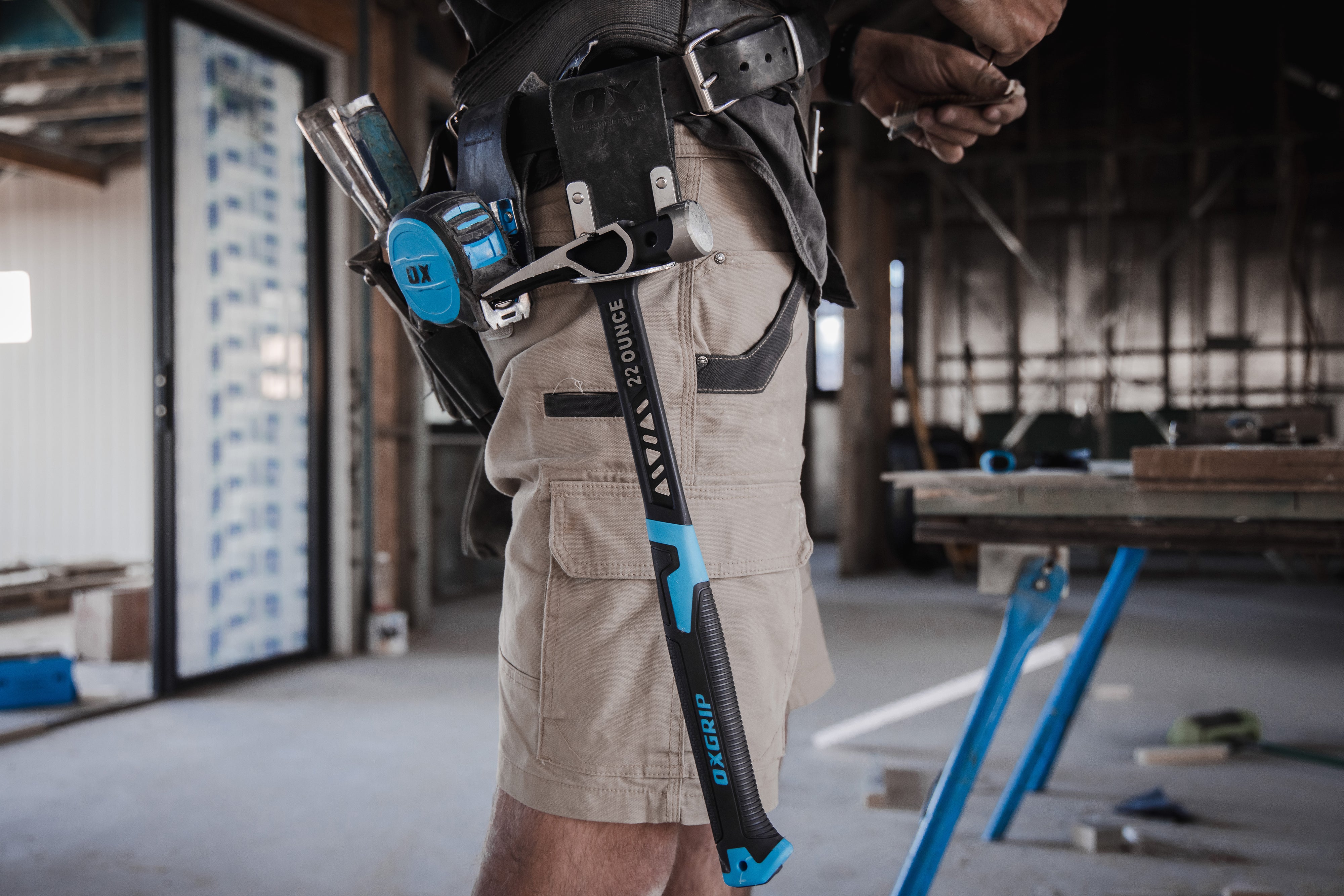 OX Pro Ultrastrike Straight Claw Hammer - 22oz