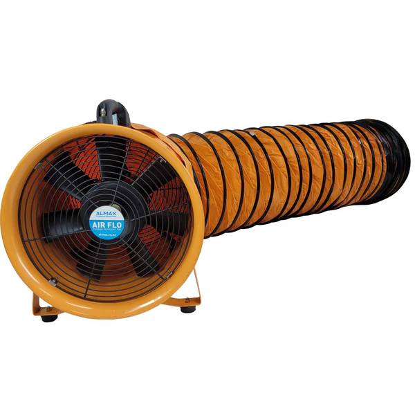 Portable Ventilation Fan 300Mm With 10 Metres Ducting - Pvf-300-Kit-10M
