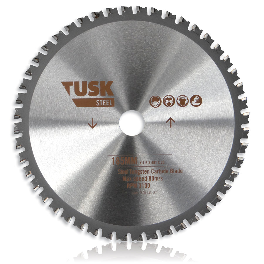 Tusk Steel Tungsten Carbide Blades - 165 X 1.6 X 40T X 20/16
