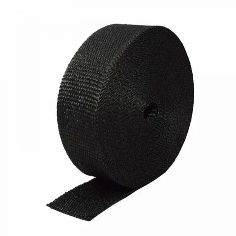 Heatshield Header / Exhaust Wrap 4" X 30M Roll Black