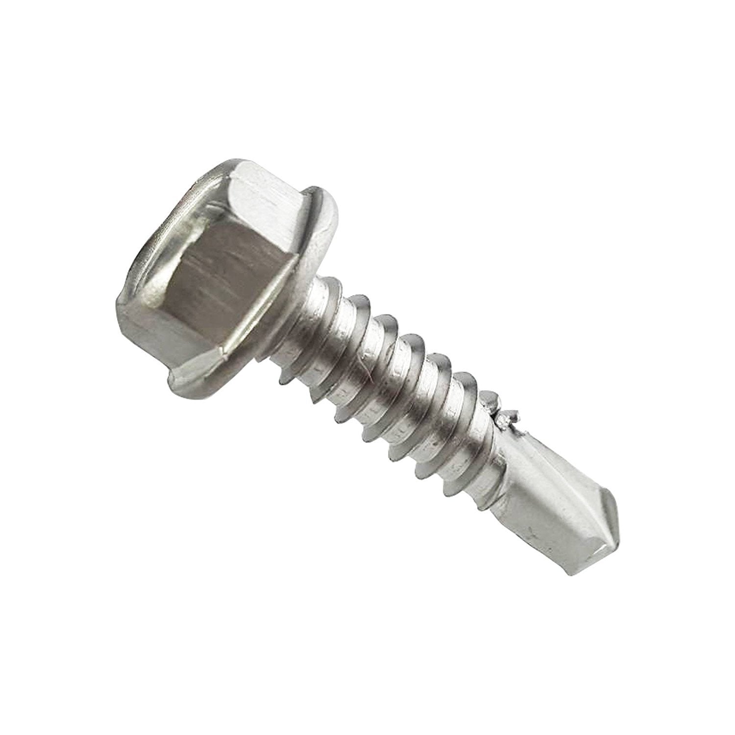 14G X 75Mm Stainless Hex Flange Head Timber Screw (400 Pack)