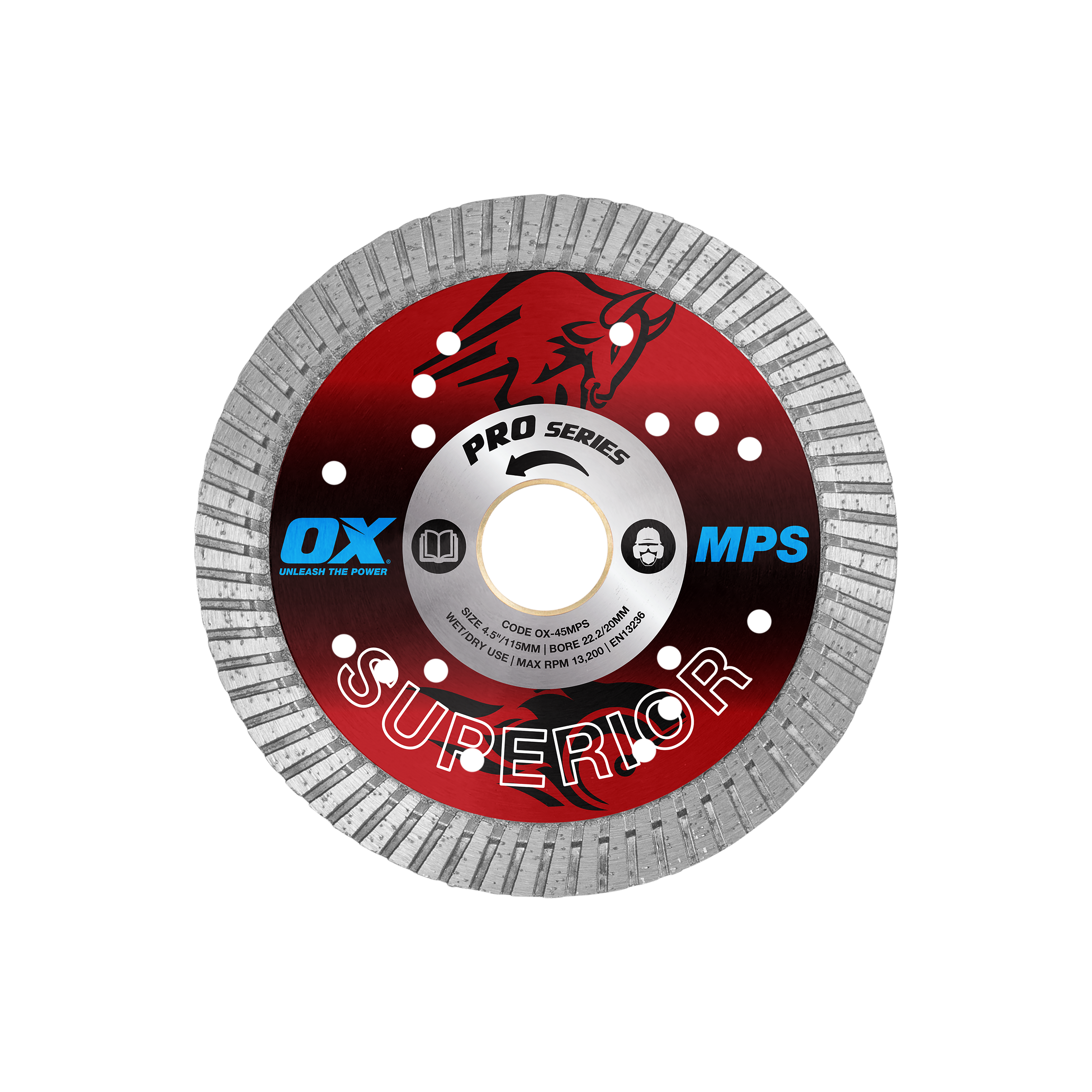 OX Pro MPS 4.5" Turbo Diamond Blade