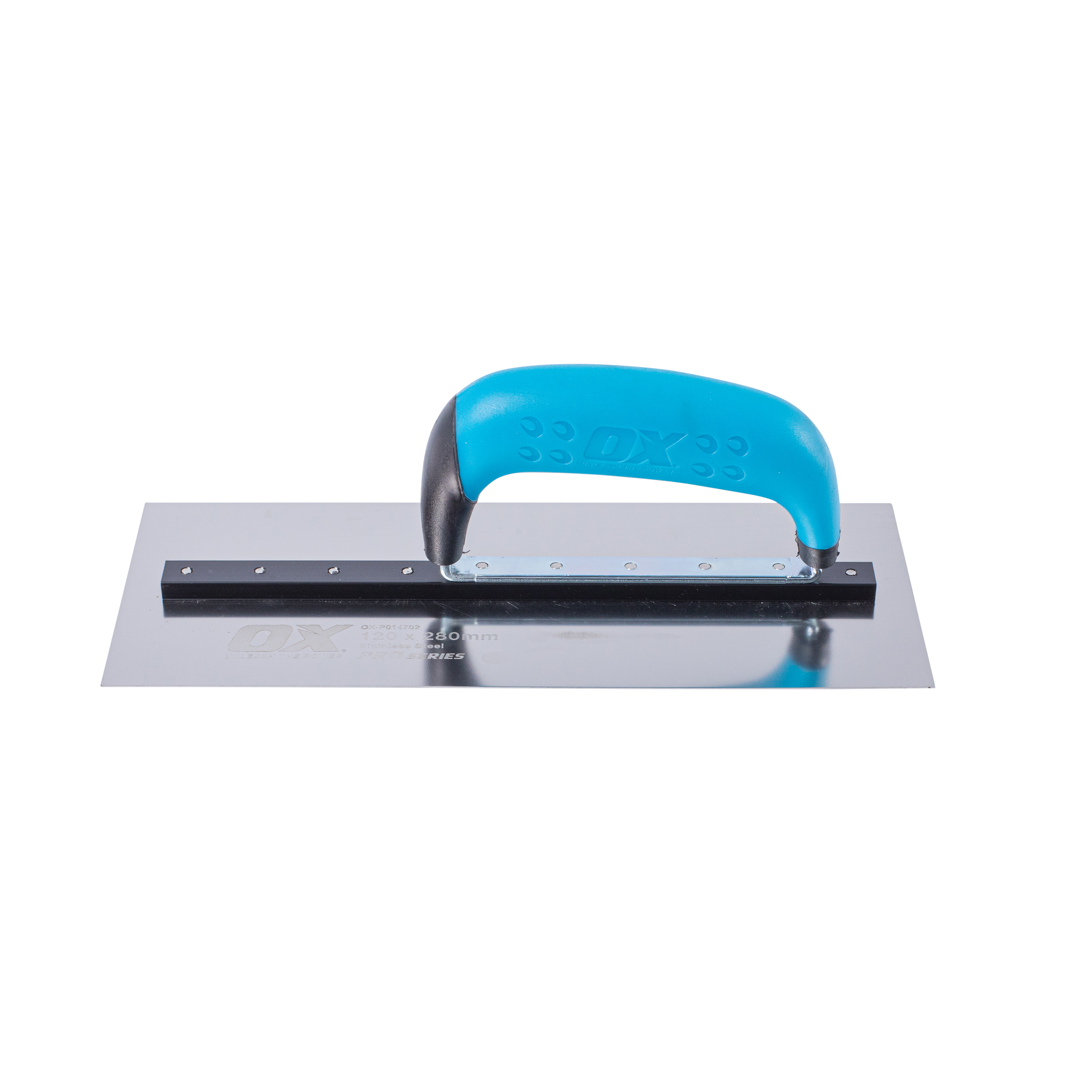 OX Pro 120 x 280mm S/S Square Finishing Trowel