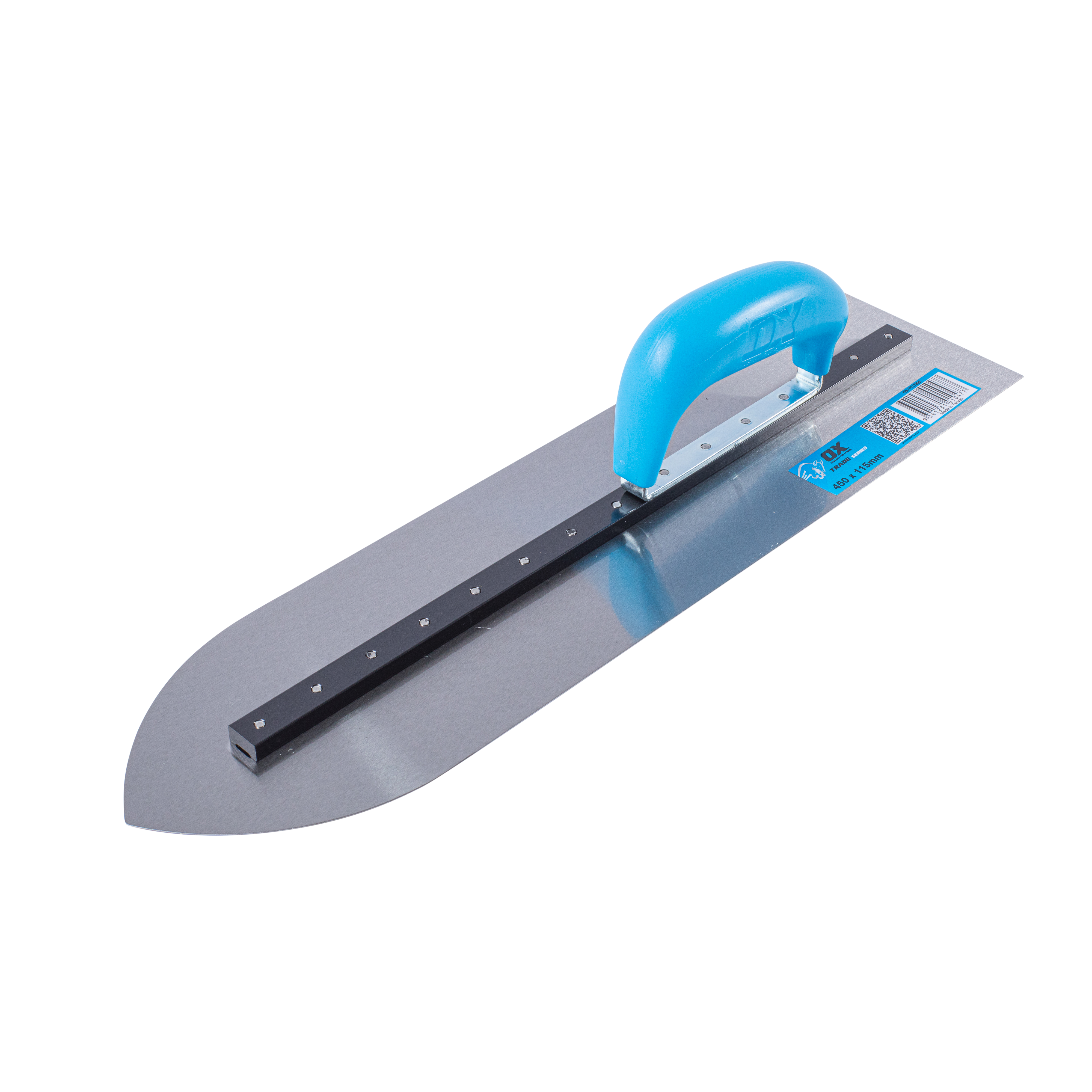 OX Trade 115 x 450mm Pointed Finishing Trowel