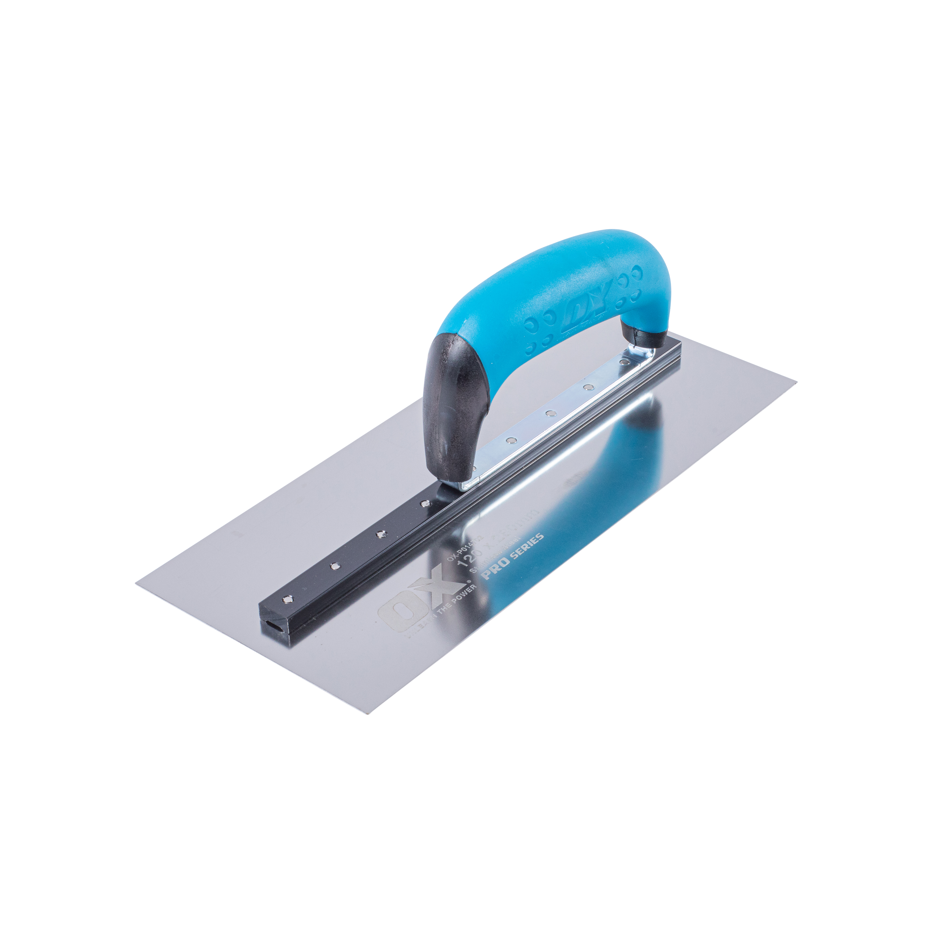 OX Pro 120 x 280mm S/S Square Finishing Trowel