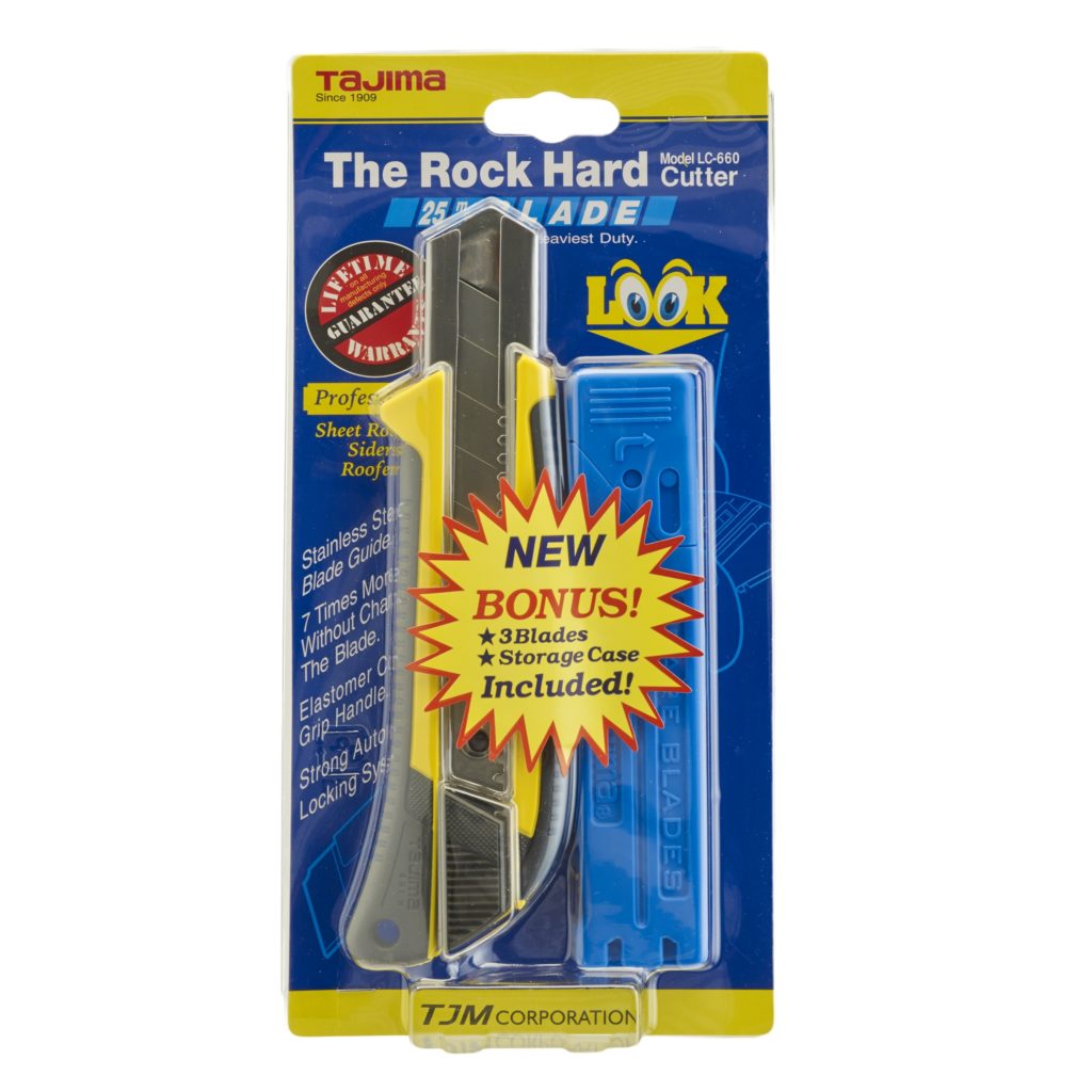 Tajima Lc660 25Mm Rock-Hard Slide-Lock Cutter With Blades