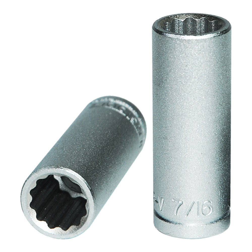 Teng 3/8In Dr. Deep Socket 7/16In 12Pt